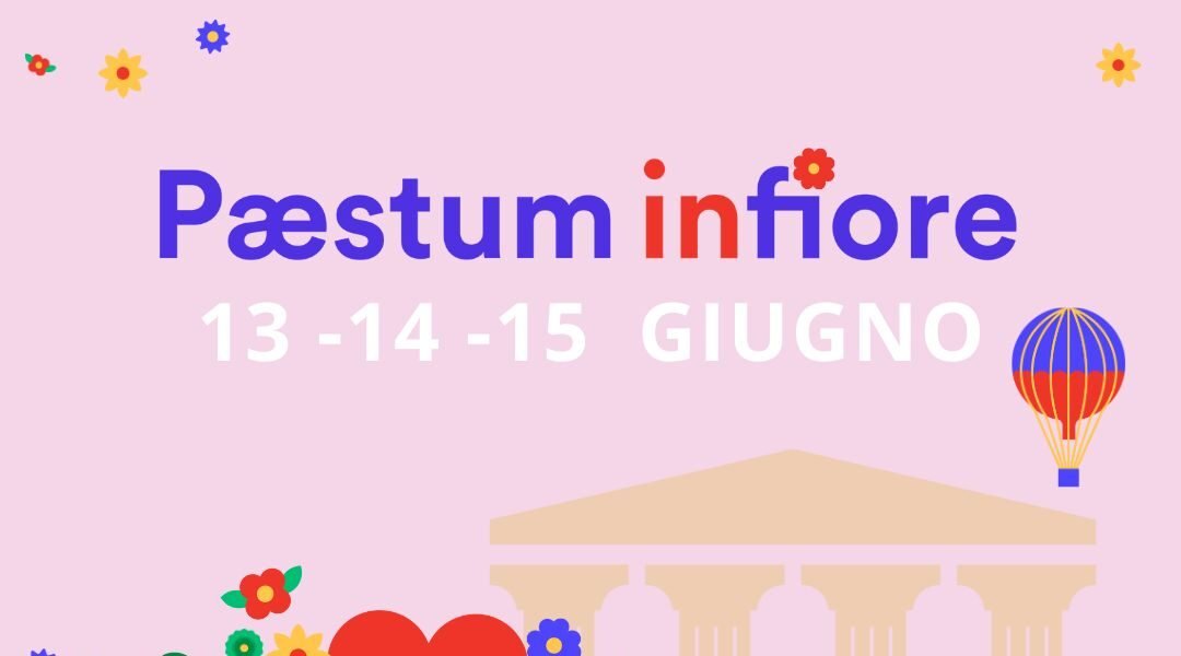 Locandina Paestum in fiore, evento sulla natura
